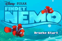 Findet Nemo Title Screen